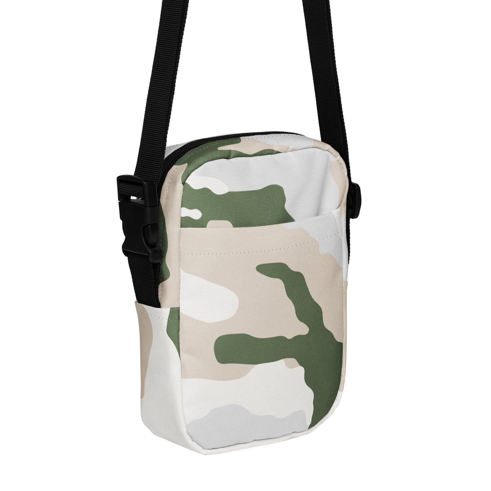 Tundra Alpine Snow Camo Crossbody Bag - Concealing Coloration