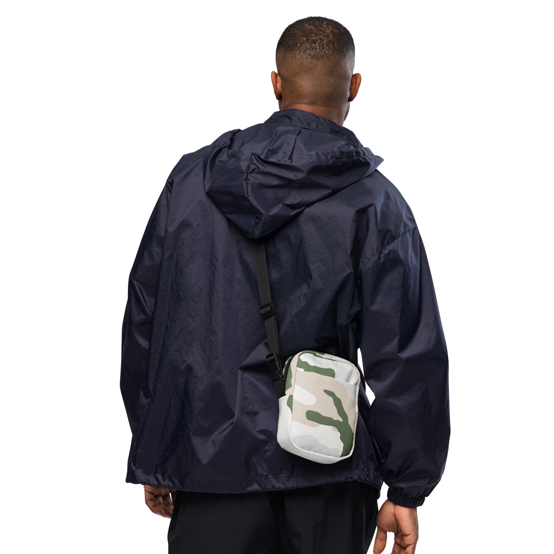 Tundra Alpine Snow Camo Crossbody Bag - Concealing Coloration