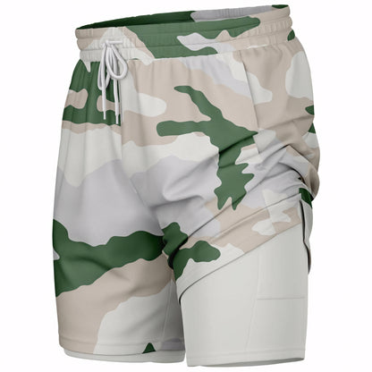 Tundra Alpine Camo Lined Shorts 7"