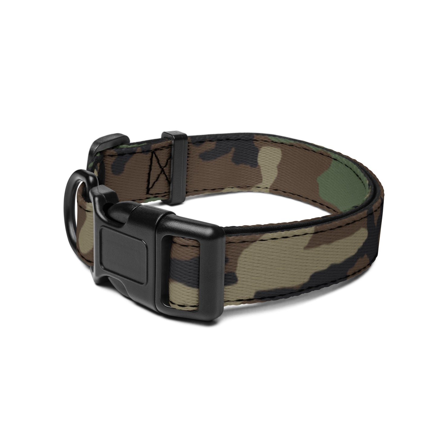 U.S. M81 Woodland Camo Dog Collar