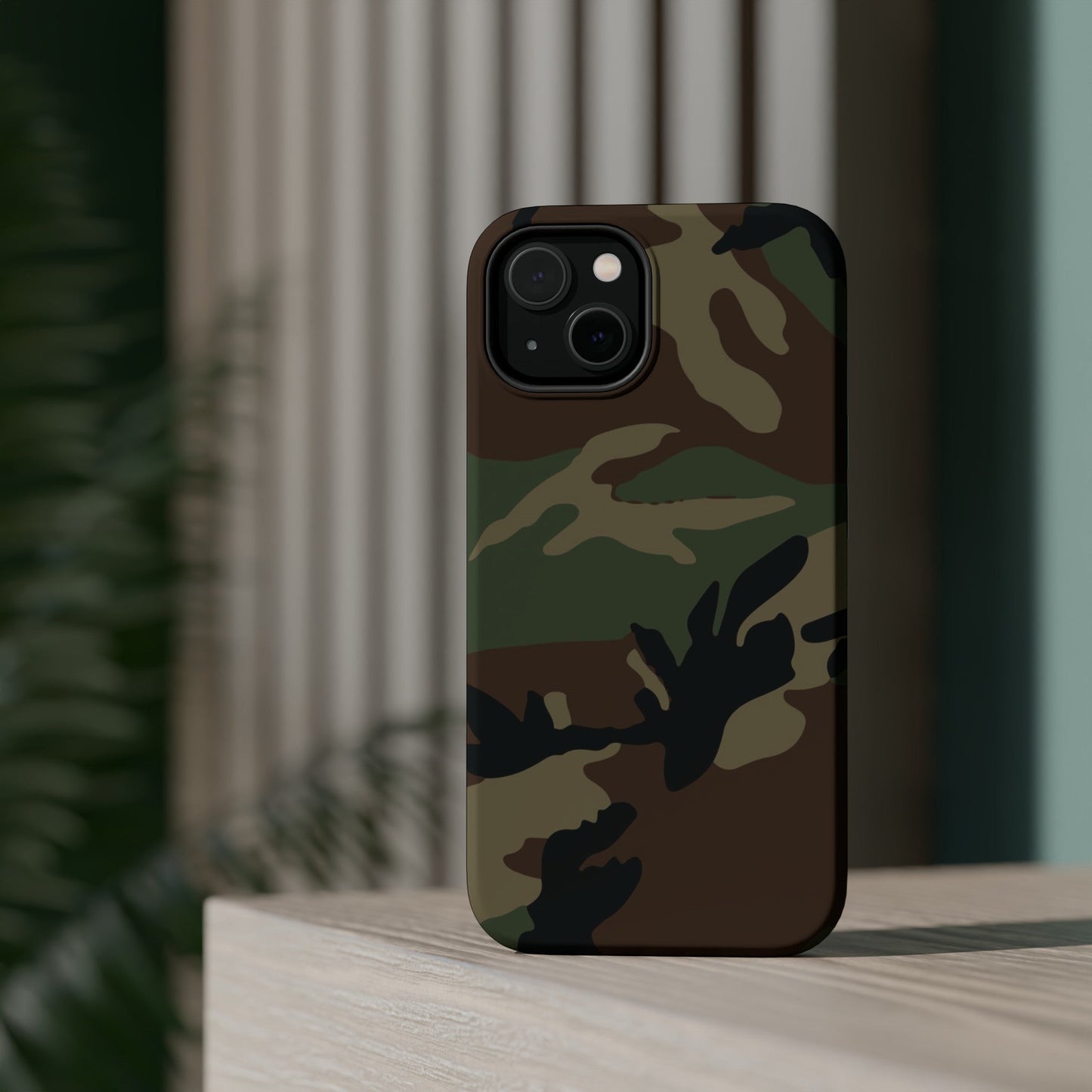 U.S. M81 Woodland Camo Magsafe iPhone 14 Field Case