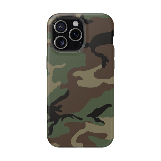 U.S. M81 Woodland Camo Magsafe iPhone 15 Pro Max Field Case