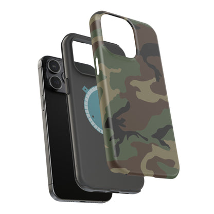 U.S. M81 Woodland Camo Magsafe iPhone 15 Pro Max Field Case _ Concealing Coloration