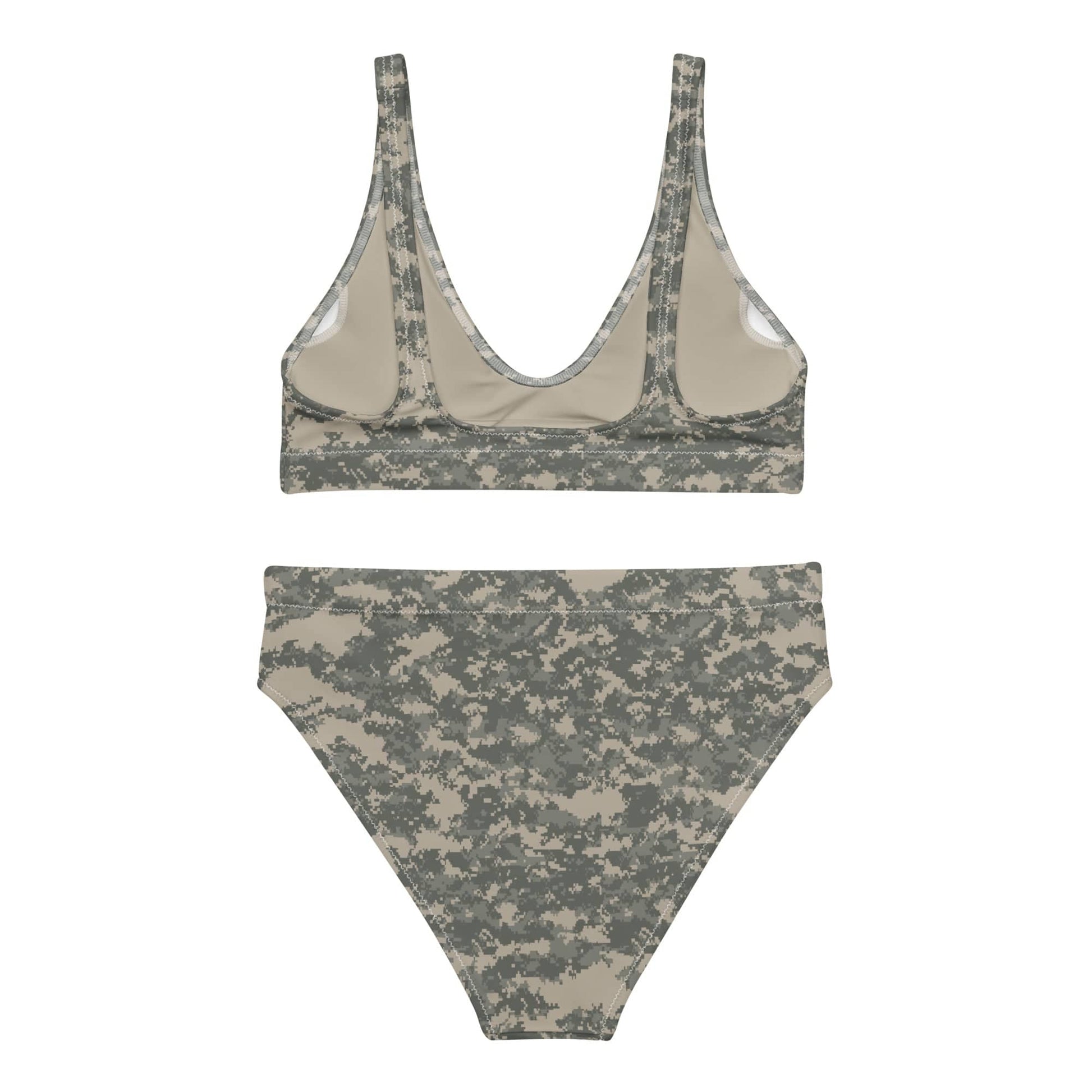 UCP Camo High-Waisted Bikini Set _ Concealing Coloration