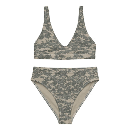 UCP Camo High-Waisted Bikini Set _ Concealing Coloration