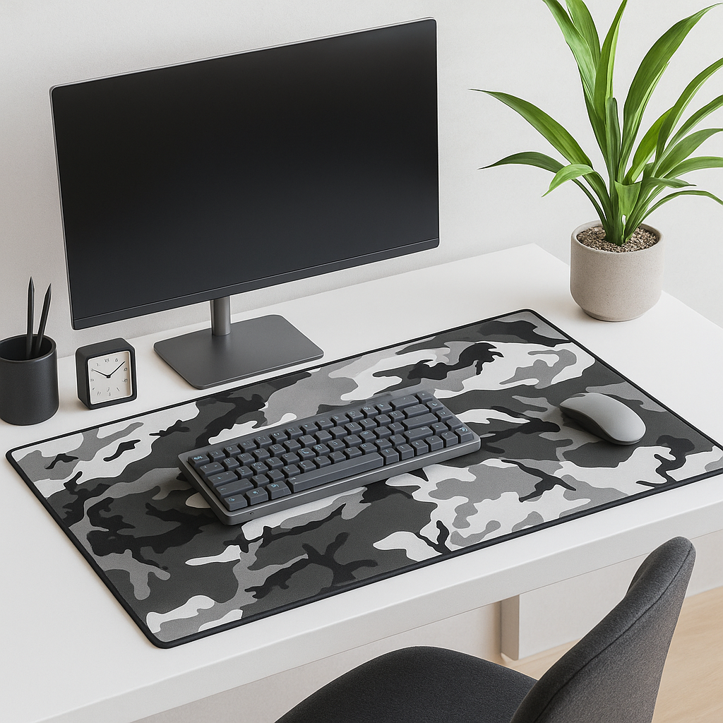 M81 Urban Camo Desk Mat - Concealing Coloration