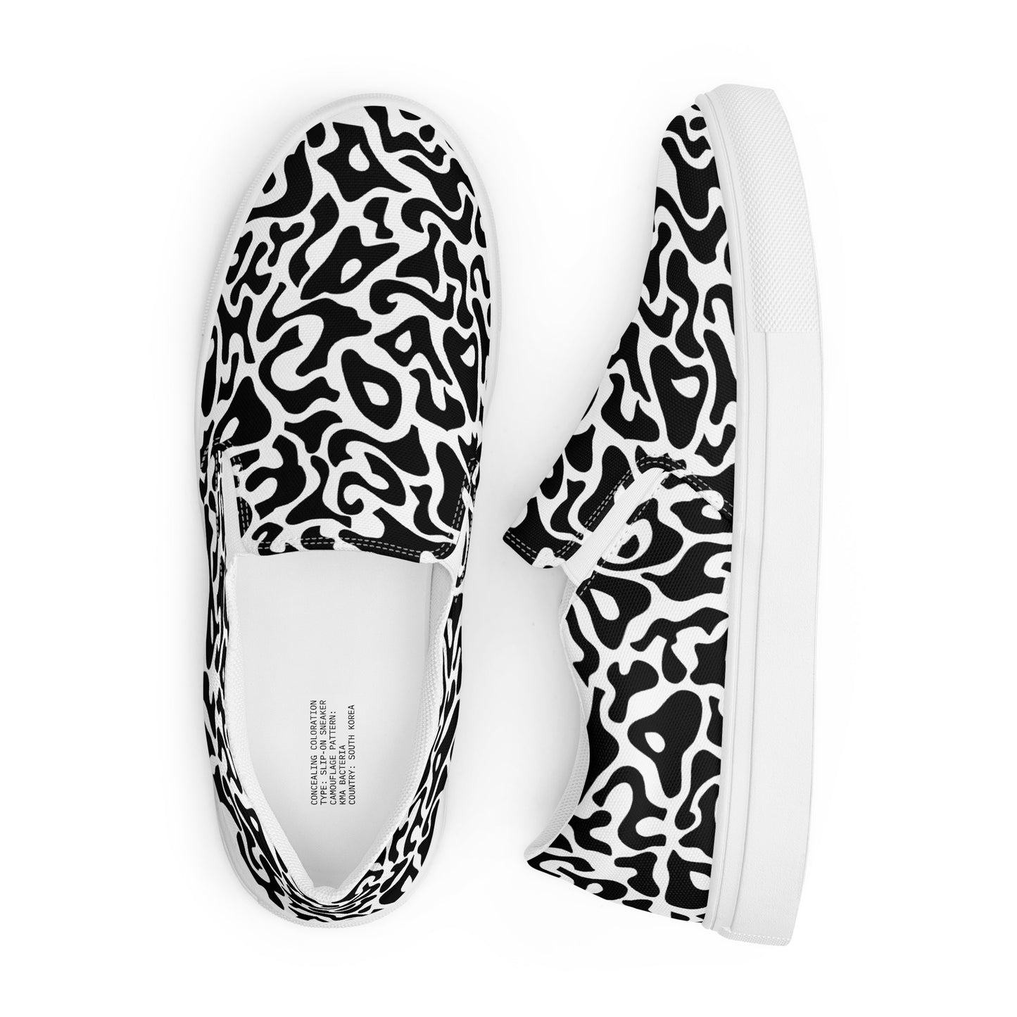 KMA Bacteria Camo Women's Slip-On Sneaker