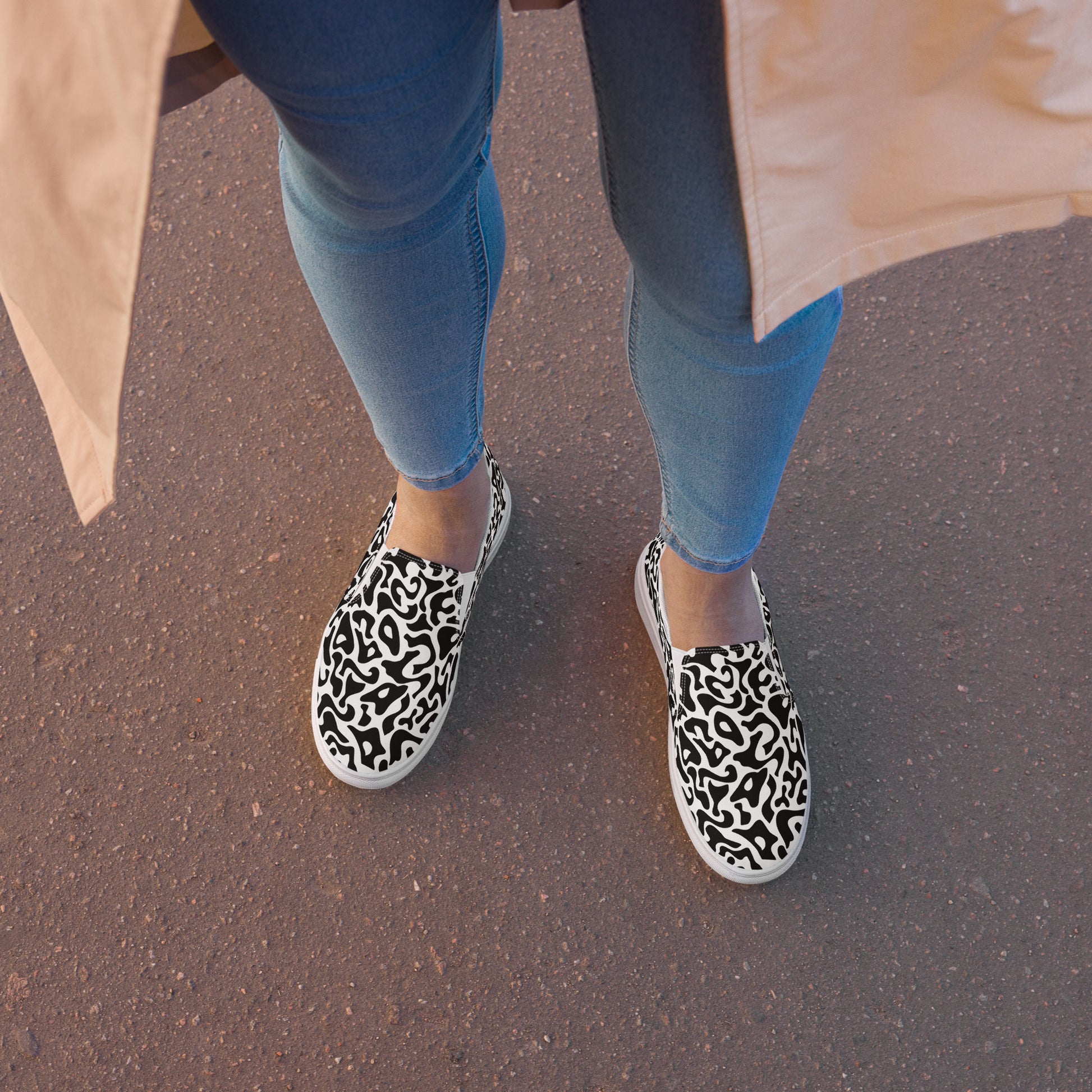 KMA Bacteria Camo Women's Slip-On Sneaker