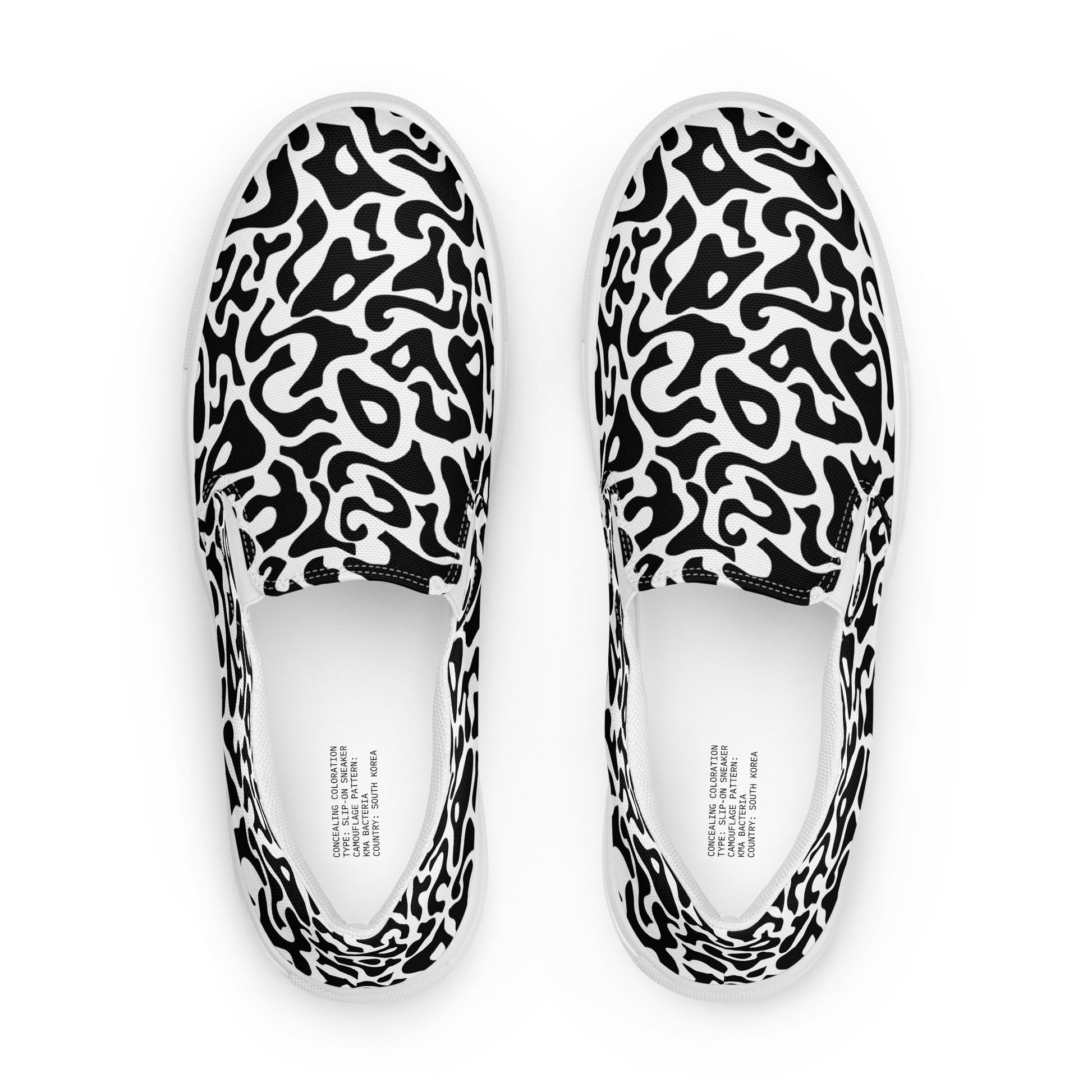 KMA Bacteria Camo Women's Slip-On Sneaker