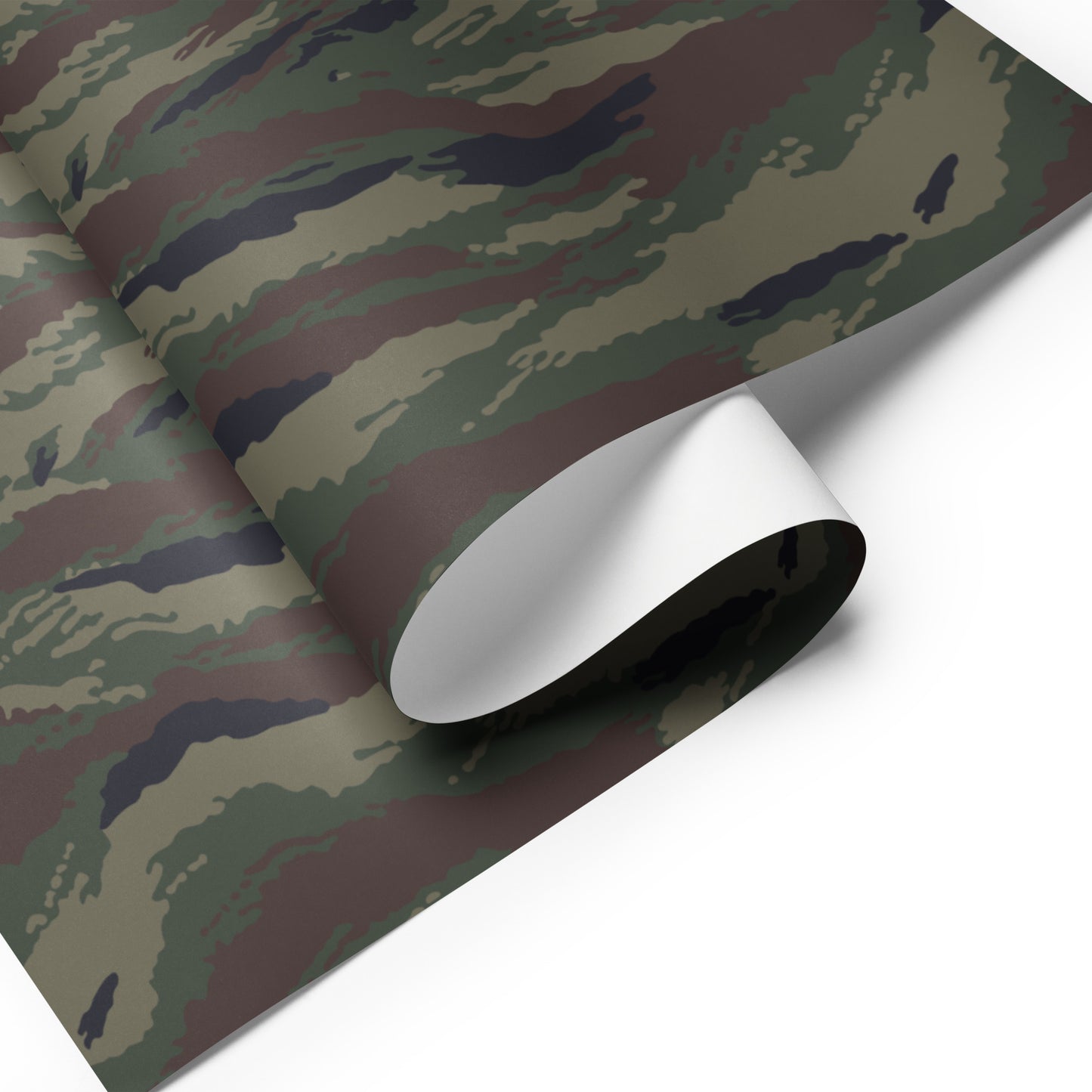 Kamysh Woodland Camo Wrapping Paper Sheets