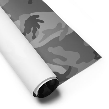 M81 Urban Camo Wrapping Paper - Gray-Dominant