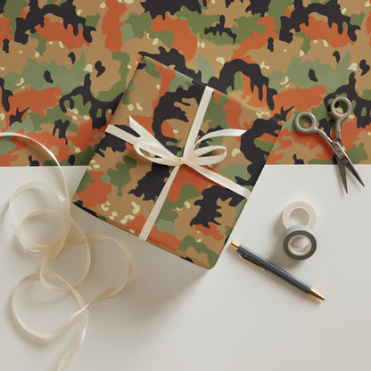 Leibermuster Camo Wrapping Paper Sheets