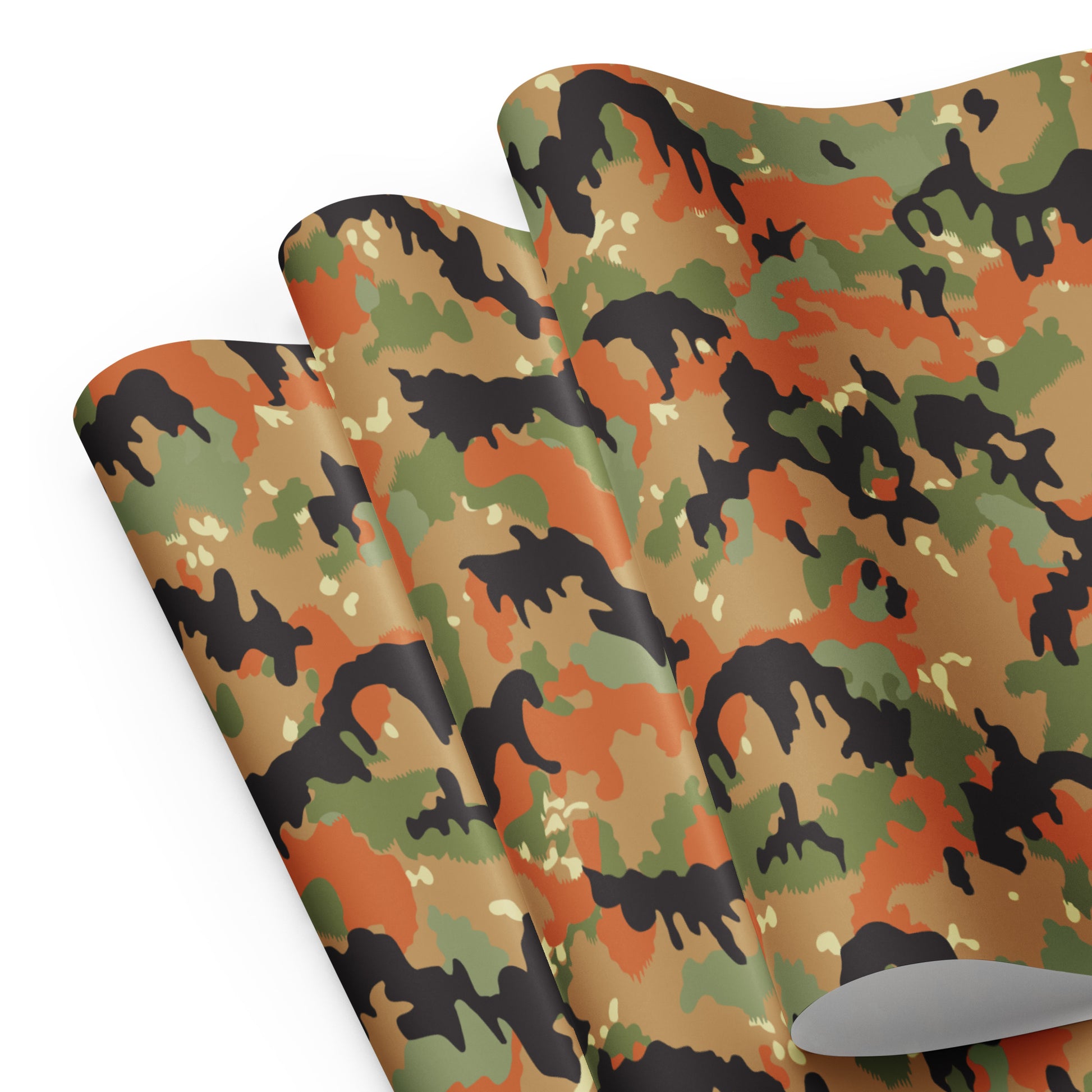 Leibermuster Camo Wrapping Paper Sheets