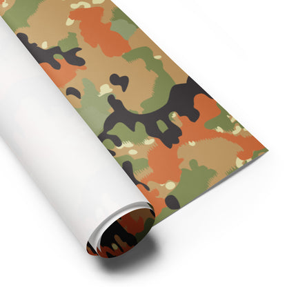 Leibermuster Camo Wrapping Paper Sheets