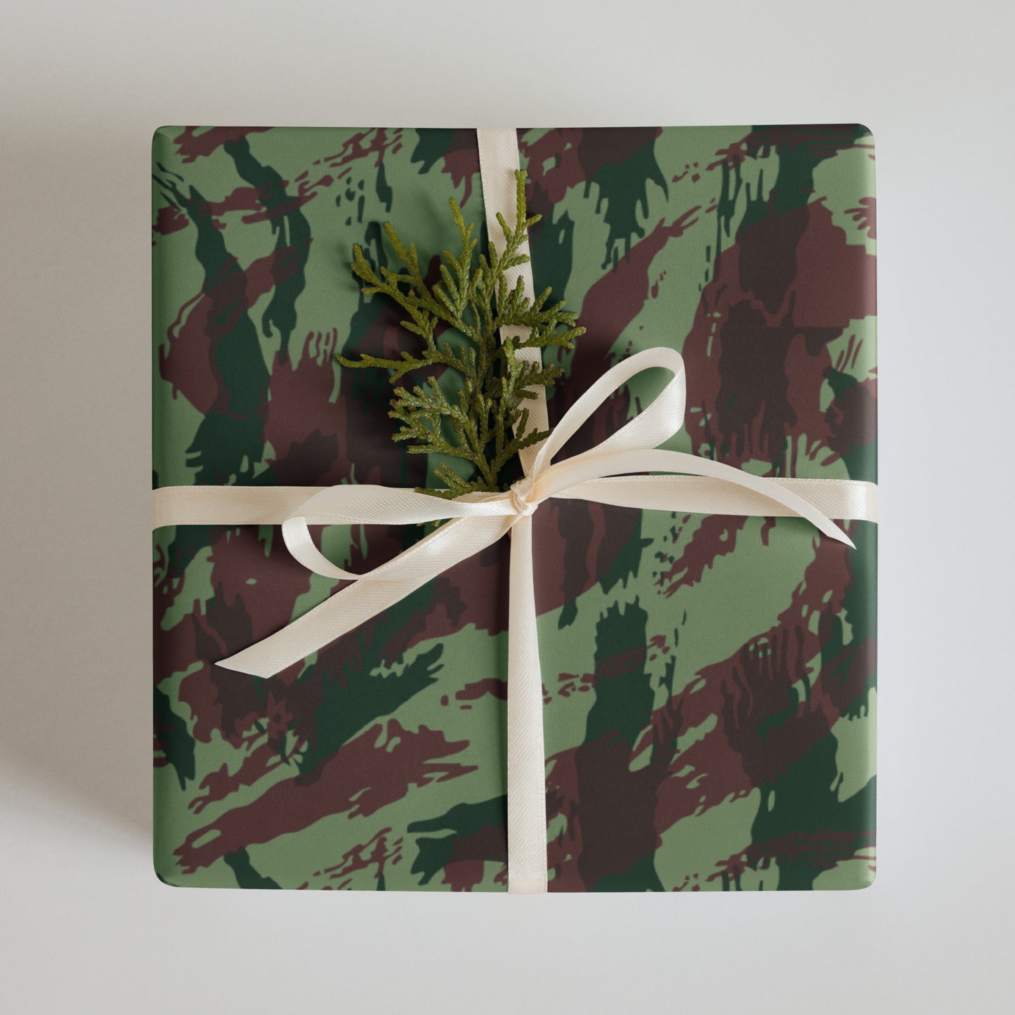 Portuguese Lizard Camo Wrapping Paper Sheets