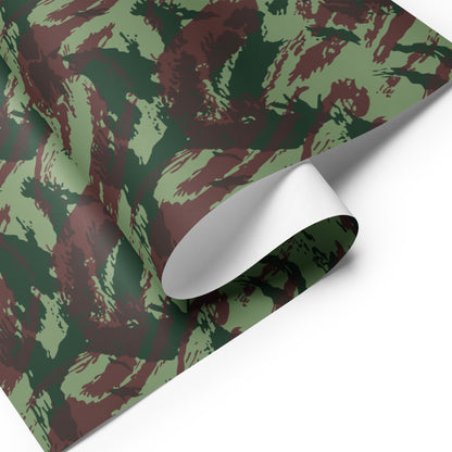 Portuguese Lizard Camo Wrapping Paper Sheets