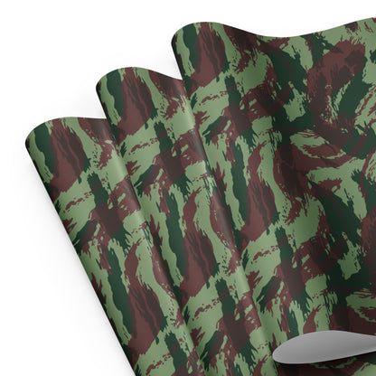 Portuguese Lizard Camo Wrapping Paper Sheets