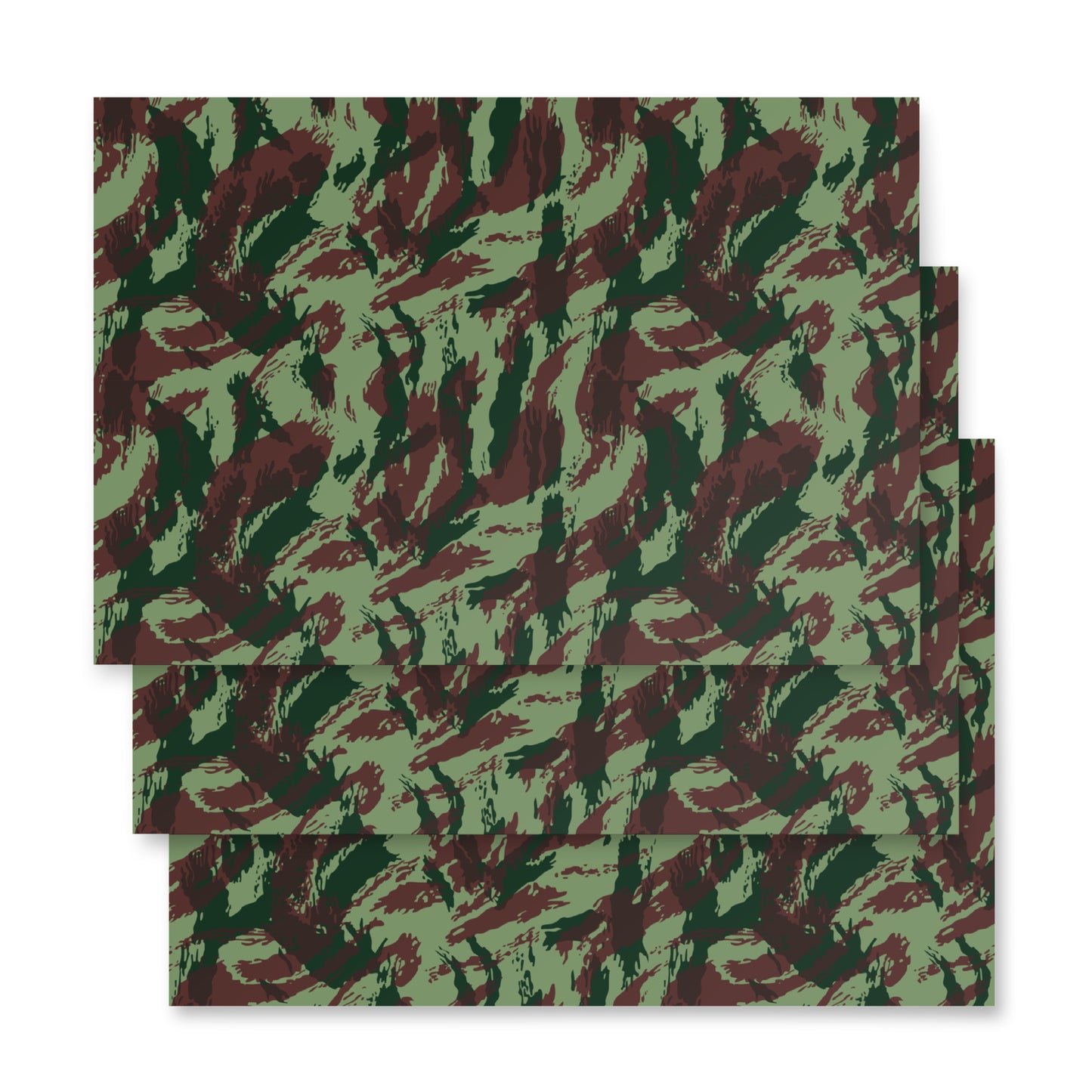 Portuguese Lizard Camo Wrapping Paper Sheets