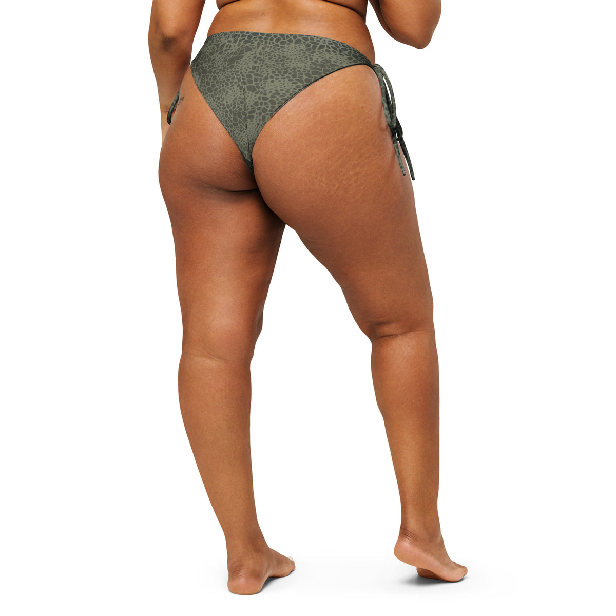 Wz. 89 Puma Camo String Bikini Bottom, back view.