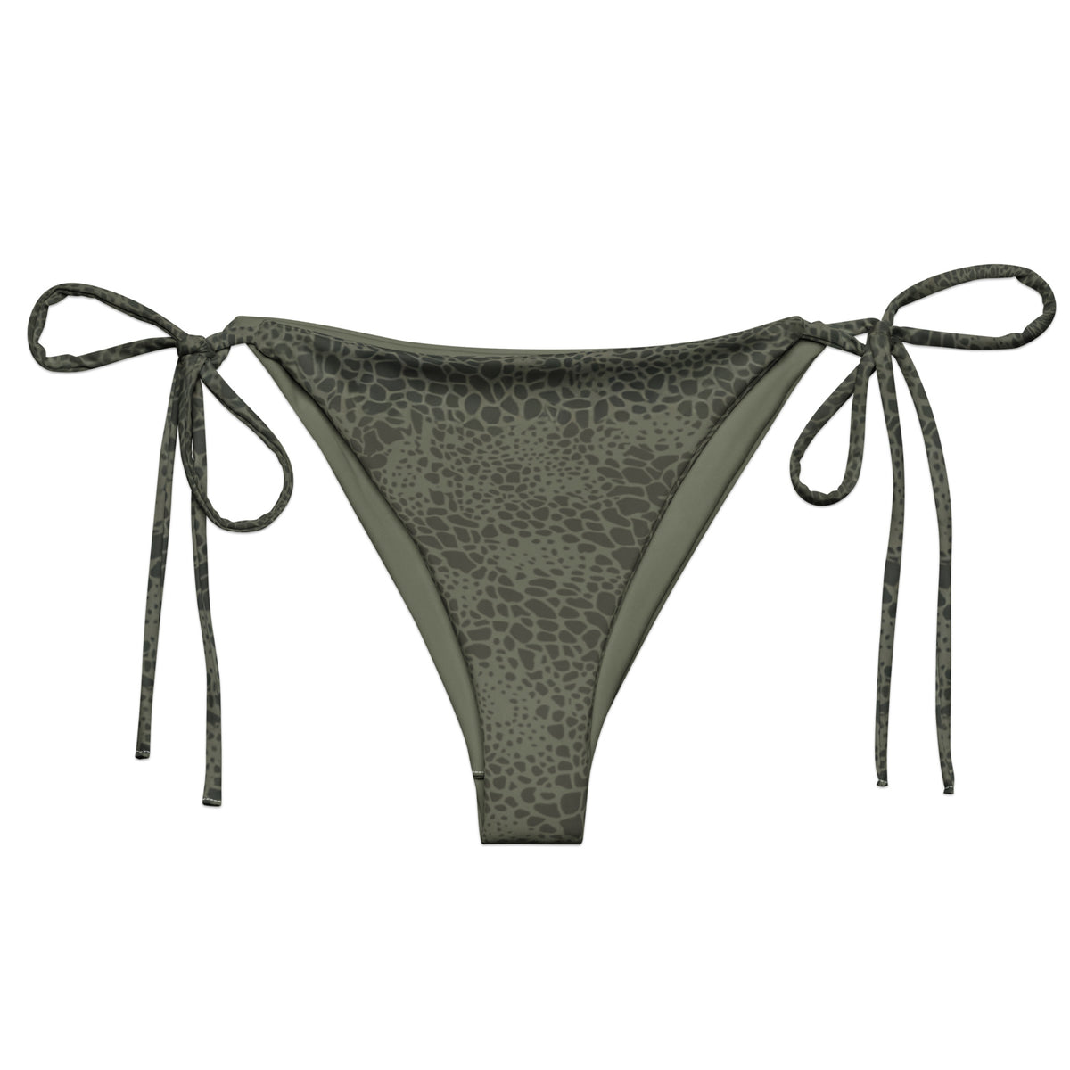Wz. 89 Puma Camo String Bikini Bottom, front view.