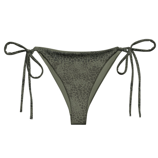 Wz. 89 Puma Camo String Bikini Bottom, front view.